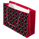 Search for red and black gift bags Chequered