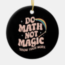 Search for funny math christmas tree decorations School