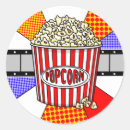 Search for retro movie stickers Popcorn