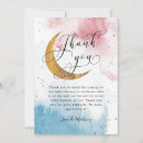Search for twin baby boy and girl thank you cards Pink and blue