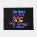 Search for sarcastic doormats Modern