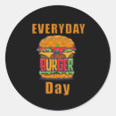 Search for hamburger and fries stickers Cartoon