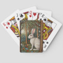 Search for white rabbit playing cards Vintage