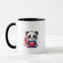Search for panda heart mugs Animal