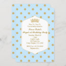 Search for royal blue prince invitations King