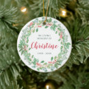 Search for in loving memory christmas tree decorations Elegant