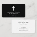Search for clergy business cards Cross
