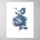 Search for rose drawing posters Illustration