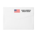 Search for us flag return address labels Stars and stripes