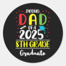 Search for 8th grade graduation stickers High school graduate