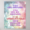 Search for you are enough posters Modern
