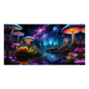 Search for bioluminescent art Mushrooms