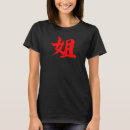 Search for chinese writing tshirts Red