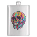 Search for skull flasks Colourful