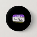 Search for gender pronouns badges Pride