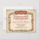 Search for rehearsal luncheon invitations Vintage