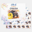 Search for crash wrapping paper Birthday