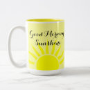 Search for bright yellow sun mugs Typography