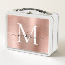 Search for monogram lunch boxes Elegant