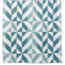 Search for zigzag shower curtains Teal