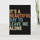 Search for alone cards Leave me alone