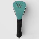 Search for teal golf head covers Monogrammed