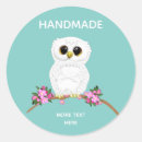 Search for white owl stickers Bird