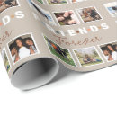 Search for photo collage wrapping paper Friends