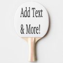 Search for template ping pong paddles Text