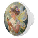 Search for fairy knobs and pulls Butterfly
