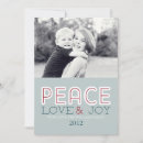 Search for peace love joy family photo christmas cards Green