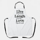 Search for laugh aprons Quote