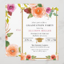 Search for botanical invitation graduation invitations Floral