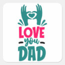 Search for love you dad stickers Best dad ever