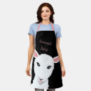 Search for fluffy white aprons Animal