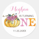 Search for first birthday pumpkin stickers Autumn