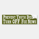 Search for fox bumper stickers Democrat