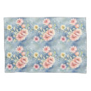 Search for pink floral pillowcases Pastel