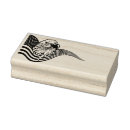 Search for american flag rubber stamps Bald eagle