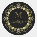 Search for solid gold stickers Solid black background