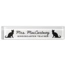 Search for cat name plates Teacher