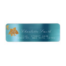 Search for gold foil return address labels Metallic