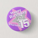 Search for 15th birthday badges Fifteen