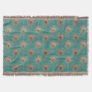 Search for teal and gold blankets Elegant