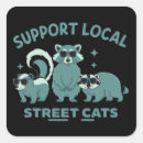 Search for woodland creature stickers Racoon
