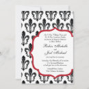 Search for fleur de lys invitations New orleans