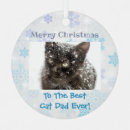 Search for cat dad christmas tree decorations Pet