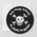 Search for cross bones invitations Pirate