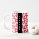 Search for red hibiscus flowers mugs Bohemian