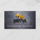 Search for bulldozer business cards Building